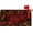 Burgundy, variant on Modern Christmas Flowers Mailbox Cover Luxury Botanical Merry Christmas Festival Magnetic Mailbox Covers for Yard Home Decorative Mail Box Wraps Post Letter Cover Standard Size 18x21 Inch