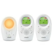 VTech DM1211 Digital Audio Baby Monitor with 2 Parent Unit, White