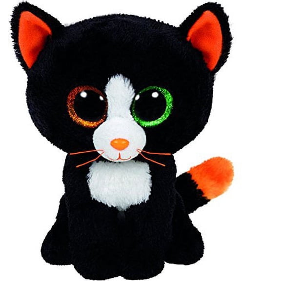 TY Beanie Boos - Frights - Black Cat (Glitter Eyes) Small 6" Plush