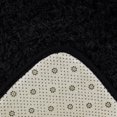 thumbnail image 6 of Soft Fluffy Shag Area Floor Rug Carpet for Living Room Black 15.7" x 23.6", 6 of 8