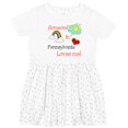 thumbnail image 3 of Inktastic Someone in Pennsylvania Loves Me Girls Toddler Dress, 3 of 5