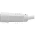 thumbnail image 4 of Tripp Lite Heavy-Duty C13 to C14 PDU-Style Power Extension Cable - 15A, 100?250V, 14 AWG, 2 ft., White, 4 of 5