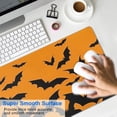 thumbnail image 4 of Long Mouse Pads for Desk,Halloween Bat Silhouette Pattern Desk Mats on Top Of Desks, Desk Mouse Pad Extra Large with 3mm Non-Slip Base and Stitched Edge for Gaming,Office,Work,Home 31.5"x11.8", 4 of 6
