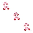 thumbnail image 2 of Methold 4pcs Gatos Perros Botas De Poliéster - Calcetines De Algodón De Moda Y No Irritantes Para Mascotas Rojo Claro L Type1 NO1, 2 of 6