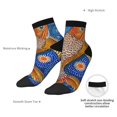 thumbnail image 6 of Naloa Colorful Dot Art Fish Ankle Socks for Women Non Slip Socks No Show Socks Classic Low Cut Casual Socks Casual Socks, 6 of 7