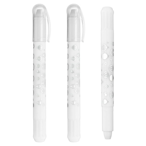 Uxcell Watercolor Gel Crayon, 3Pcs Washable Twist Crayons for Coloring Drawing Painting, White