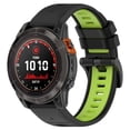 thumbnail image 1 of Bracelet de Montre en Silicone Bicolore 26mm Libération Rapide Haute Qualité Universel Durable, 1 of 3