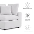 thumbnail image 2 of Modway Commix Sectionnel de Mobilier de Patio Extérieur 5 Pcs, Blanc, 2 of 6