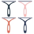 thumbnail image 1 of Removedor de pelusa de doble cara, afeitadora de pelusas portátil, raspador de limpieza de alfombras para ropa del hogar, 4 Uds., 1 of 8
