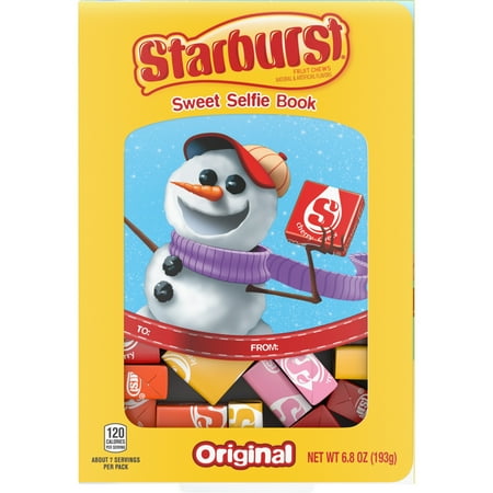 Starburst Original Fruit Chews Candy Book, 6.8 Oz