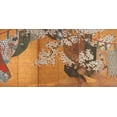 thumbnail image 2 of Anonymous 18x11 White Modern Wood Framed Museum Art Print Titled - Wind-screen and cherry tree, 2 of 4