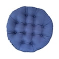 thumbnail image 2 of Cojín redondo para silla, cojín de suelo grueso para asiento de jardín, cojín colgante para silla Marina de guerra, 2 of 9