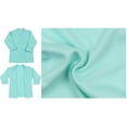 thumbnail image 4 of ToBeInStyle Girl's 4-Pack Long Sleeve Ultra-Soft Cotton Kimono Wrap Tee Shirt Top - Pastel - 6-9 Months, 4 of 7