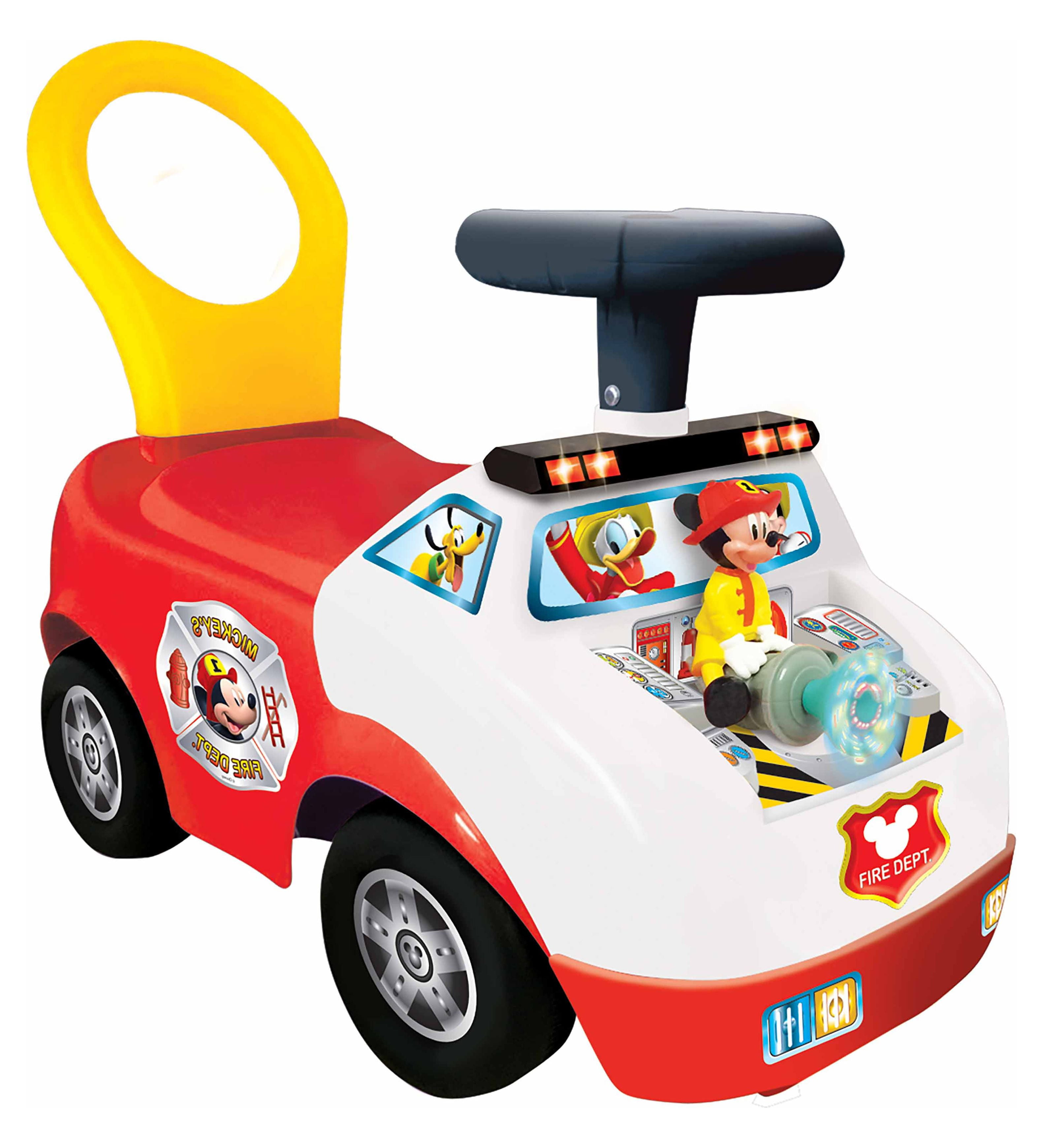 mickey mouse fire truck ride on