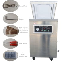 Techtongda 110V Single Chamber Vacuum Sealing Machine Vacuum Sealer with Double 500mm Sealing Bars DZ-500(Item #160809)