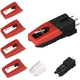 thumbnail image 4 of CHLUA Aiguille de Remplacement pour Stylet pour Tourne-Disque, Lot de 5, Multicolore, 4 of 5