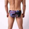 thumbnail image 4 of Teissuly Men's Printed Underwear Sexy Low Waisted Pants, 4 of 5