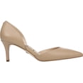 thumbnail image 2 of Sam Edelman Jaina Classic Nude Leather D'orsay Pointed Toe Slip On Dress Pumps (Classic Nude Leather, 9), 2 of 6