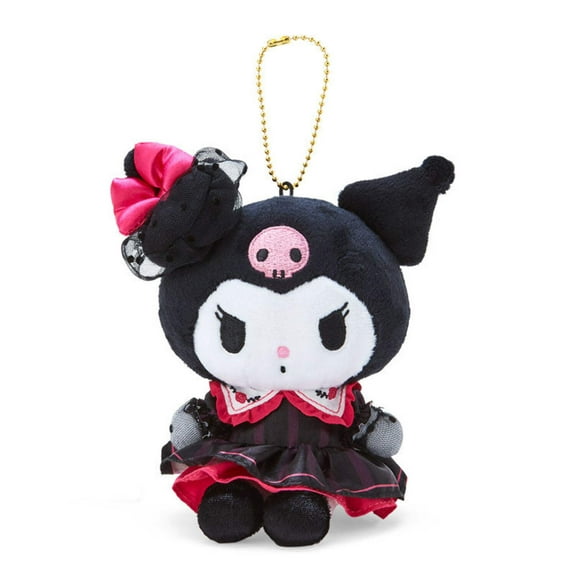 Kuromi Plush Backpack Clip Keychain Sanrio Delusional Lady Series