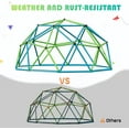 Zupapa 2023 10FT Jungle Gym Dome Climber, 750LBS Weight Capacity, 3D