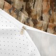 thumbnail image 4 of Homewish Vintage Brown Stripes Twin Duvet Cover,Classic Geometric Abstract Twin Bedding,Reversible,2-Piece,1 Duvet Cover and 1 Pillowcase, 4 of 6