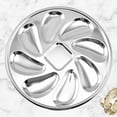 thumbnail image 4 of Cooking Escargot Dish Plate Serving Tray Stainless Seafood Pan, 4 of 9
