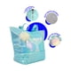 thumbnail image 5 of Bolsa Para Dama Importadora La Merced Azul Corte Tote Cola de Sirena brillante, 5 of 6