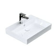 thumbnail image 2 of Ws Bath Collections Energy 60.03 Energy 23-5/8" Rectangular Ceramic Vessel Or Wall Mounted, 2 of 2