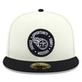 thumbnail image 2 of Men's New Era Cream/Black Tennessee Titans 2022 Inspire Change  59FIFTY Fitted Hat, 2 of 6