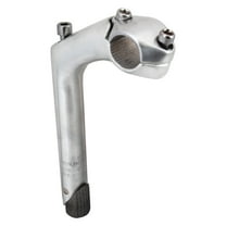 Sunlite Aluminum 2-Bolt Stem Road Quill 80mm Clamp 25.4mm 25 Deg Silver Aluminum
