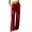 Wine, variant on LIaqionyy Womens Ribbed Pants Wide Leg Lounge Pajama Drawstring Elastic Waist Casual Loose Trousers with Pockets