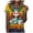 Yellow, variant on Halloween Gift for Women T-Shirts Casual Panda Mahjong Theme Short Sleeve Round Neck Top for Women Everyday Everyday XL