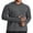 Dark Gray, variant on UPF 50+ Sun Protection Hoodie for Men Long Sleeve Fishing Shirts Lightweight Summer Outdoor Workout Rash Guard