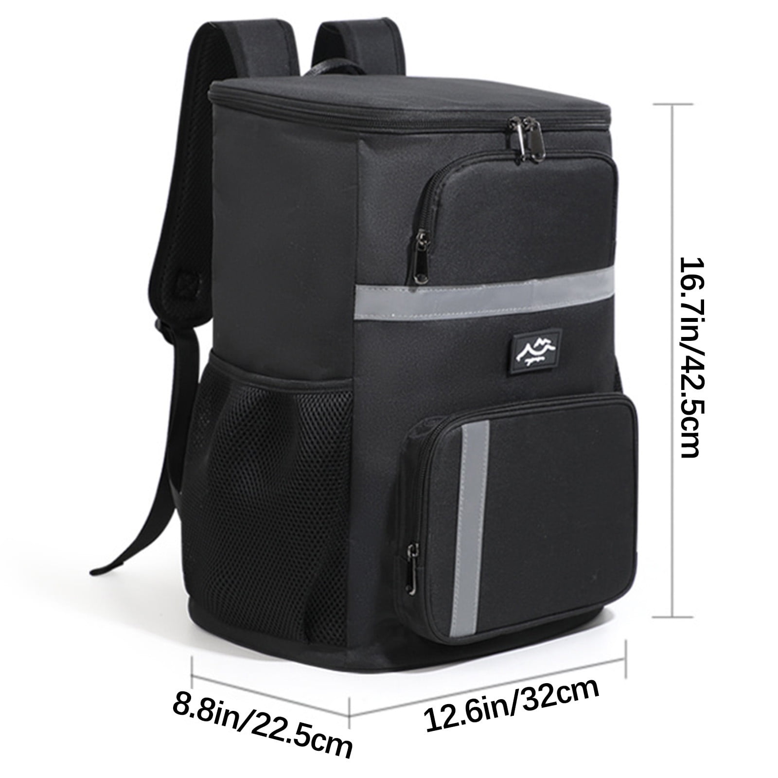 Kyusrd Thick Insulation Lunch Box Bag For Office Picnic Hiking Beachleakproof Cooler Tote Bag Organizer Fashionable Messenger Bag With Large Capacity Business Lunch Bag