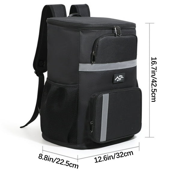 Rbaofujie Sac à Lunch Isolé Sac de Pique-Nique Sac à Bandoulière Double Bloc Réfrigérant Extérieur Imperméable Sac à Lunch Film Aluminium Épaissi Sac d'Isolation Isolé Grande Capacité Sac de Pique-Nique Hommes Sacs à Lunch pour le Travail
