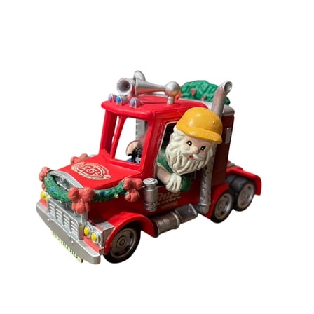 1993 Happy Haul-idays (All American Truck) Enesco Christmas Tree Ornament 589098