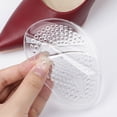 thumbnail image 2 of Vjnyvs 2Pair/Set Silicone Half Insoles Forefoot Pads Foot Pain Care Inserts Cushions Anti-Slip Support Pad Foot Cushions for Women, 2 of 7