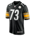 thumbnail image 2 of Men's Nike Isaac Seumalo  Black Pittsburgh Steelers  Game Jersey, 2 of 6