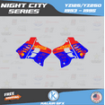 thumbnail image 2 of Kalair GFX Graphics Kit for Yamaha YZ250 (1993-1995) Night-city Series, 2 of 5