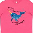 thumbnail image 4 of Inktastic If I Can't Be a Unicorn, I'm Gonna Be a Narwhal Youth T-Shirt, 4 of 5