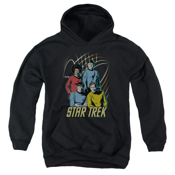 Star Trek - Warp Factor 4 - Youth Hooded Sweatshirt - X-Large