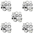 thumbnail image 3 of mmirethe Carburetor Repair Kit Wear-resistant High Density Cylinder Head Gaskets Engine Crankcase Cover Rebuild Kit 5Set, 3 of 6