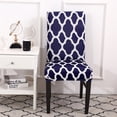 thumbnail image 2 of RisingPro Spandex Stretch Wedding Banquet Chair Cover Morocco Party Decor Dining Room Seat Cover, 2 of 6