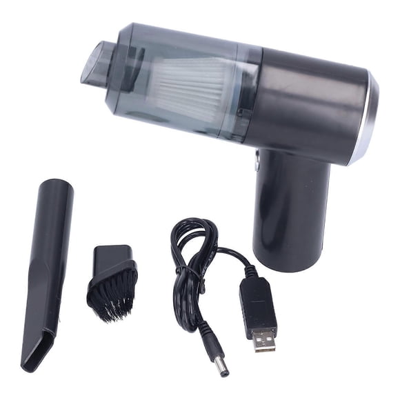 6000Pa Car Vacuum Cleaner, Dual Use, Dry and Wet, USB Charging, LED Light, Multi-Function Vacuum Cleaner