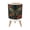 Color 3, variant on Gothic Small Trash Can with Lid Castle Misty Mountain Cliff Horse Carriage Foggy Road Dark 1.8 Gallon Dog Proof Trash Can Round Garbage Can Waste Bin Wastebasket for Bathroom Bedroom Living Room