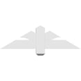 thumbnail image 4 of 36"W x 10 1/2"H x 4"D x 4"F, 7/12 Pitch, Redmond Architectural Grade PVC Gable Bracket, 4 of 8