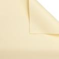 thumbnail image 4 of Uxcell 20 Sheets Flower Wrapping Paper, 22.8"x22.8" Floral Craft with Ribbon for Flowers Gift Packaging, Cream Yellow, 4 of 6