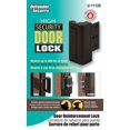 thumbnail image 4 of Prime-Line U 11126 Door Reinforcement Lock  Add Extra, High Security to your Home and Prevent Unauthorized Entry  3 In. Stop, Aluminum Construction, Bronze Single Pack, 4 of 6