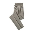 thumbnail image 3 of Men's Casual Pants Uni Stretch Quick Drying Elastic Waist Drawstring Design for Comfort and Style, 3 of 5