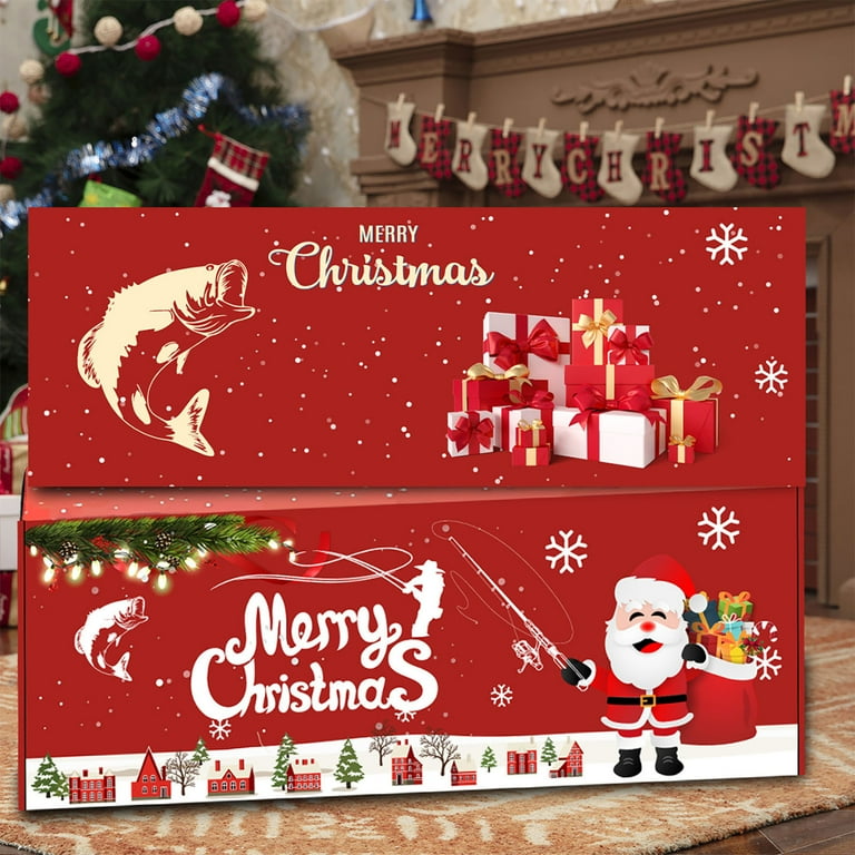 christmas fishing gift box Fishing Set Christmas Luya Creative Fishing Enthusiast Gift Set Christmas  New Year Fishing Gift Box